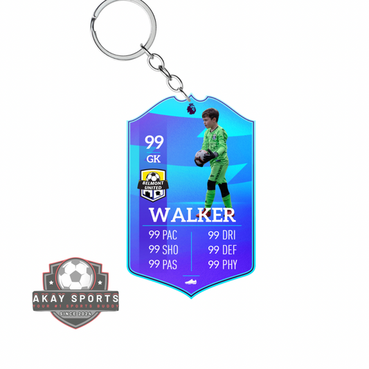 Belmont United Keyring